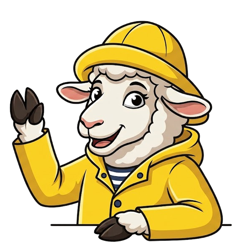 Maruxa, mascota oficial de A Coruña y Santiago de Compostela en BaiTaxi