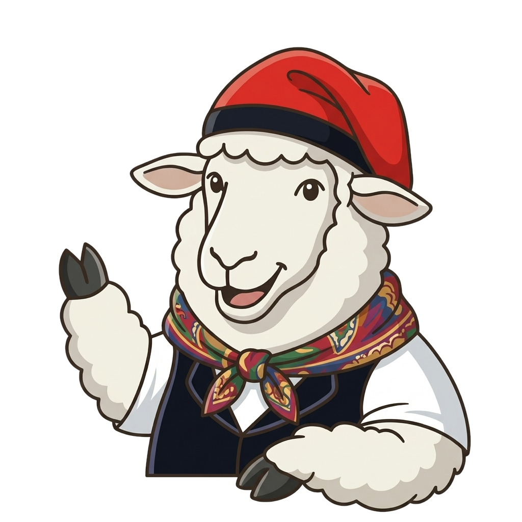 Pirinenca, mascota oficial de Lleida y Pirineos de Lleida en BaiTaxi